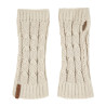 Mitones relieve trenzas LINO