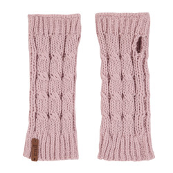 Mitones relieve trenzas...