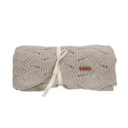 Merino wool blend openwork...