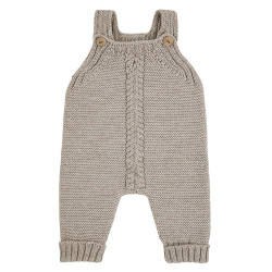 Barboteuse bébé tressée en...