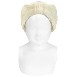 Turbante punto inglese PANNA