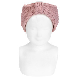 Turbante punto inglese ROSA...