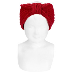 Turban au point anglais RED...