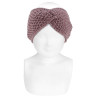 Knotted sand stitch hair turban IRIS