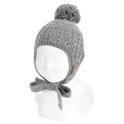 Baby relief knit hat with...