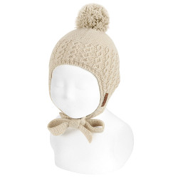 Baby relief knit hat with...