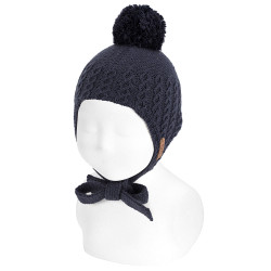 Baby relief knit hat with...