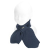 écharpe croisé bébé point mousse LAPIS LAZULI