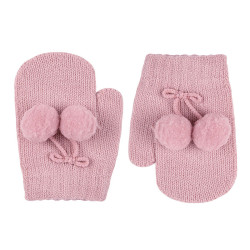 One-finger baby mittens...