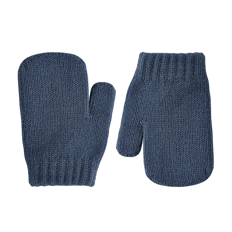 Classic one-finger mittens LAPIS LAZULI