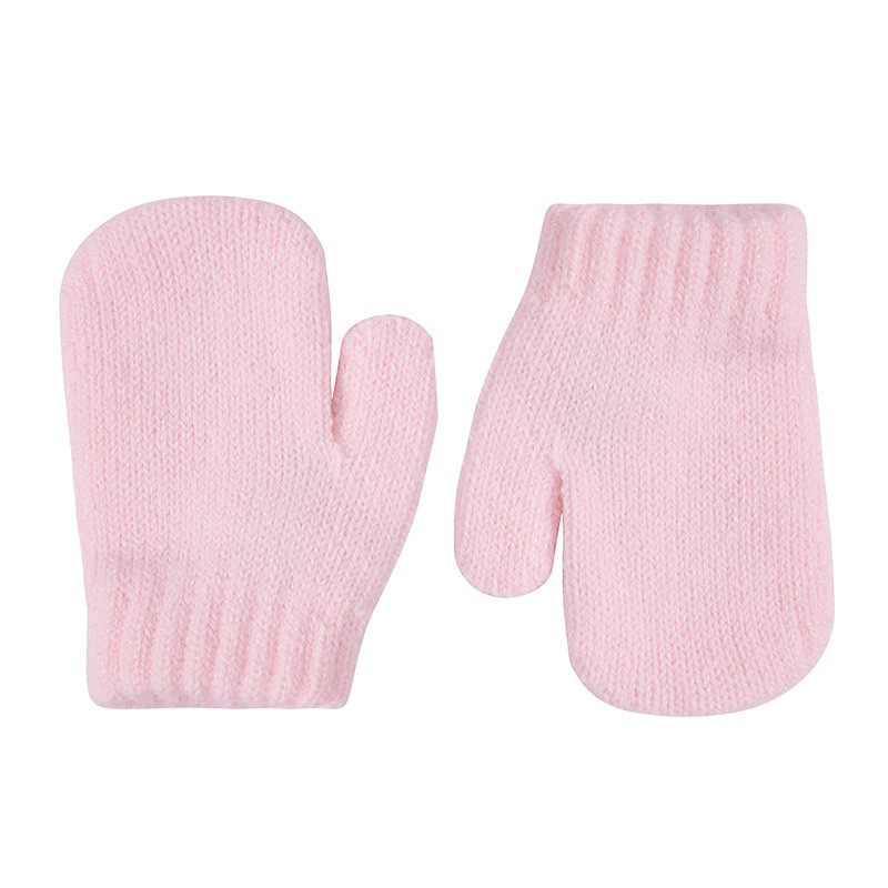 Manoplas clásicas con dedo ROSA