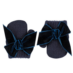 One-finger mittens with...