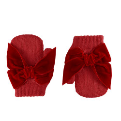 One-finger mittens with...