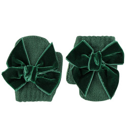One-finger mittens with...