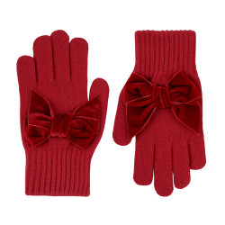Gloves with giant velvet...