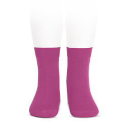 Chaussettes courtes unies...