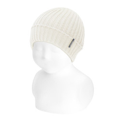 Gorro canalé para bebé NATA