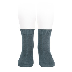 Chaussettes courtes unies...