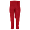 Basic rib tights RED VELVET