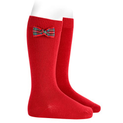 Knee socks with scottish...