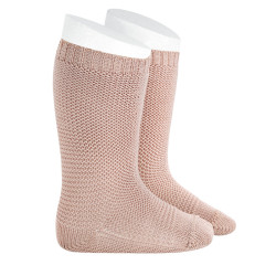 Calcetines altos punto bobo...