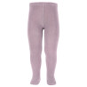 Plain stitch basic tights PEARL