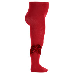 Collants coton avec noeud...