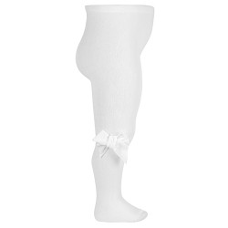 Collants unies noeud en...