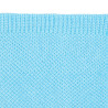 Plain knit tights with anti-pressure waist BABY BLUE