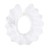 Link stitch openwork collar WHITE