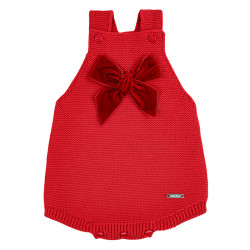 Garter stitch baby rompers...