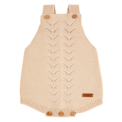 Garter stitch baby rompers...