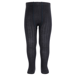 Collants a coste in lana...