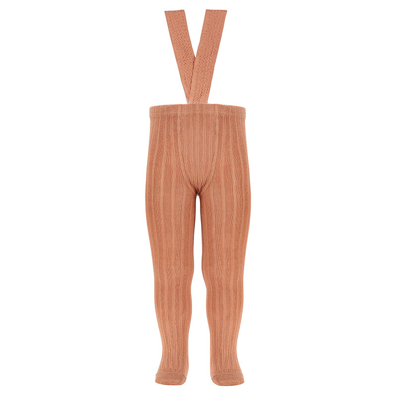 Leotards canalé amb tirants elàstics NOUGAT