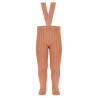 Leotards canalé amb tirants elàstics NOUGAT