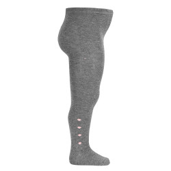 Side bobble tights LIGHT GREY