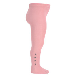 Side bobble tights PALE PINK