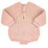 Body mescla llana merinos amb trenat central NUDE