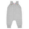 Tutina in misto lana merino intrecciato ALLUMINIO