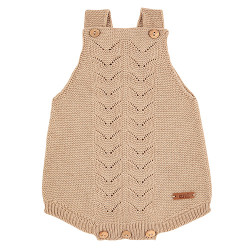 Garter stitch baby rompers...