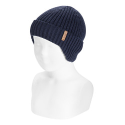 100% merino wool rib knit...
