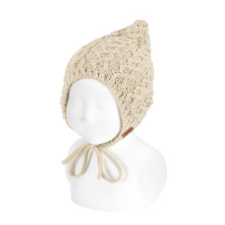 Toucas tricô grosso bebê...