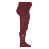 Side bobble tights GARNET