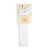 Pack 2 paia calzini alti cotone-lycra acoste BIANCO