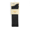Pack 2 paia calzini alti cotone-lycra rasata ANTRACITE