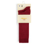 Pack 2 paia calzini alti cotone-lycra rasata