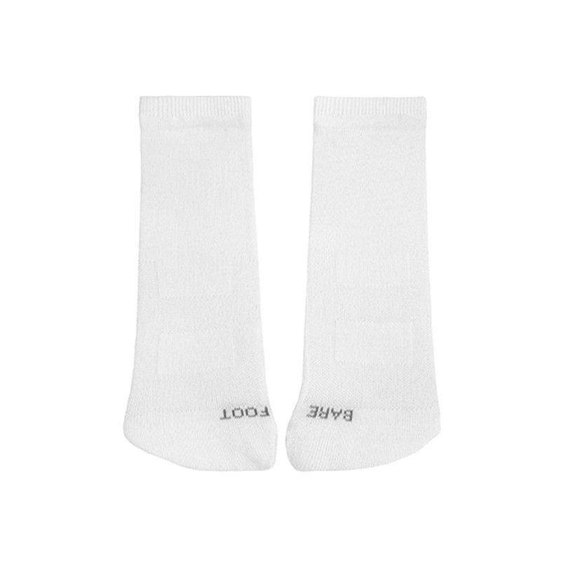 Chaussettes barefoot avec pointe en éponge BLANC