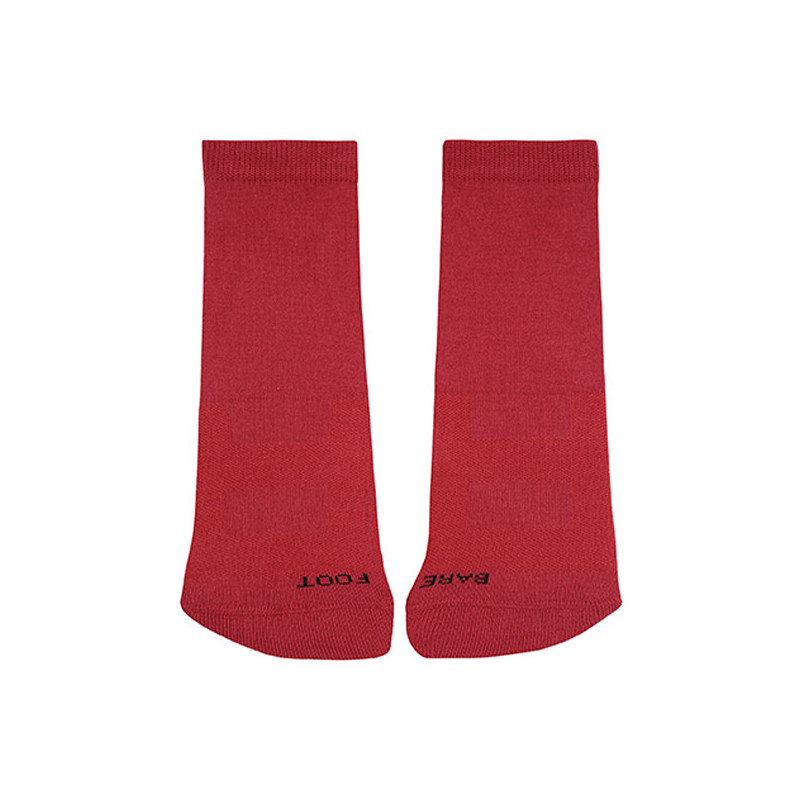 Barefoot socks with terry toe RED VELVET