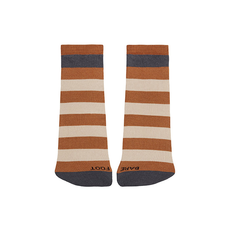 Chaussettes barefoot rayées avec point en éponge OXYDE