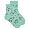Calze corte skate in cotone riciclato